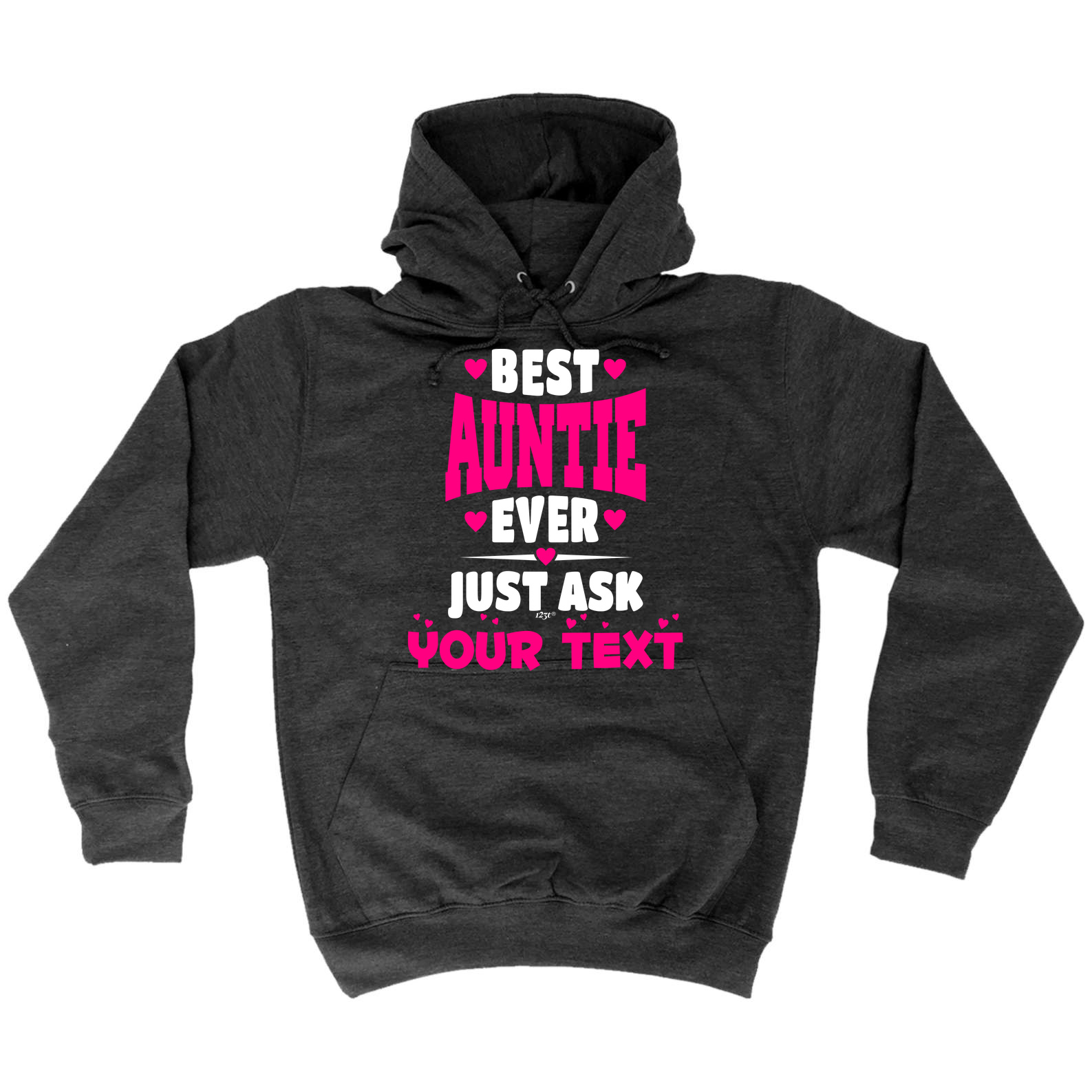 Divertida Sudadera con Capucha Mejor Tía Pregunta Tu Texto Broma Cumpleaños Camiseta Regalo Novedad SUDADERA CON CAPUCHA - Imagen 6 de 17