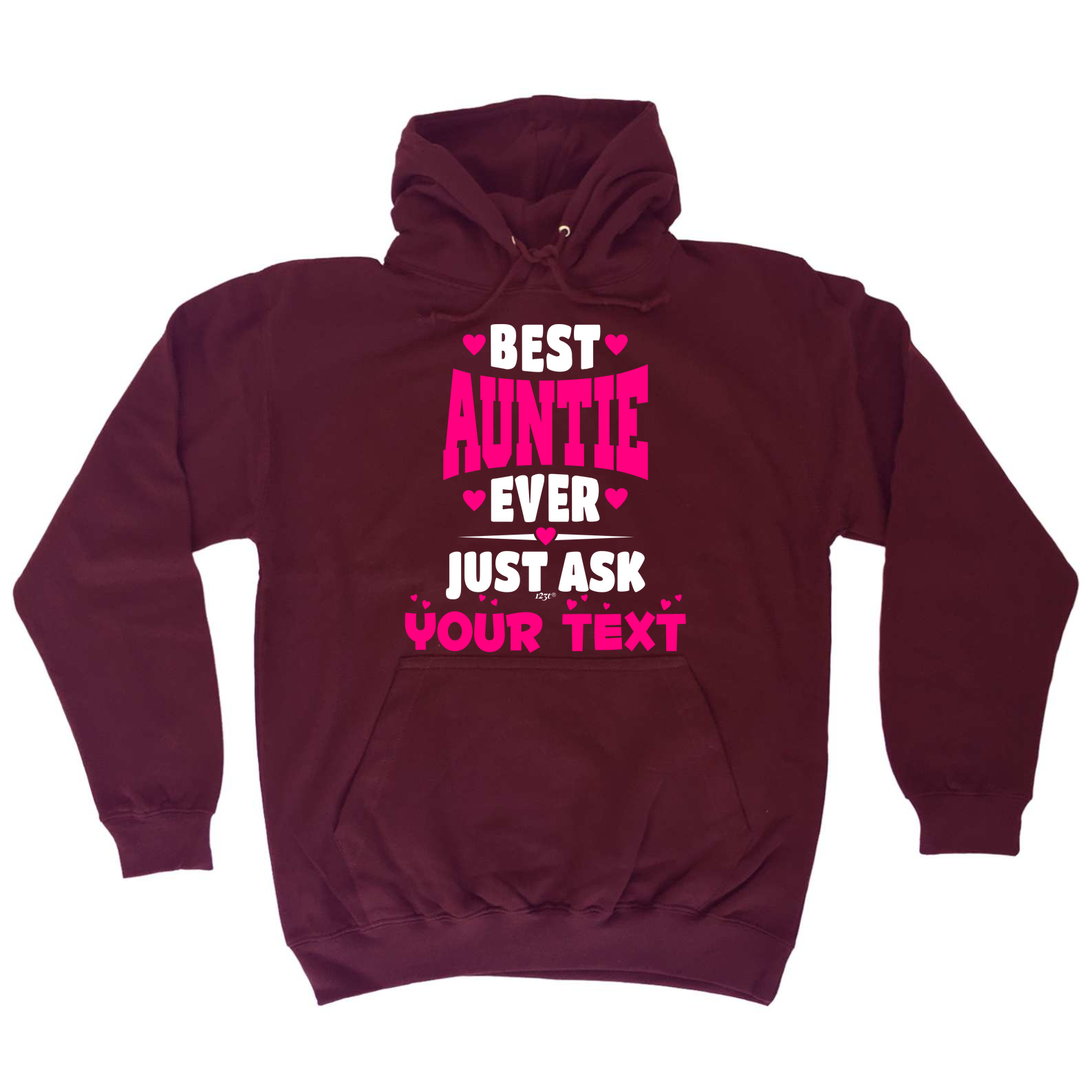 Divertida Sudadera con Capucha Mejor Tía Pregunta Tu Texto Broma Cumpleaños Camiseta Regalo Novedad SUDADERA CON CAPUCHA - Imagen 8 de 17