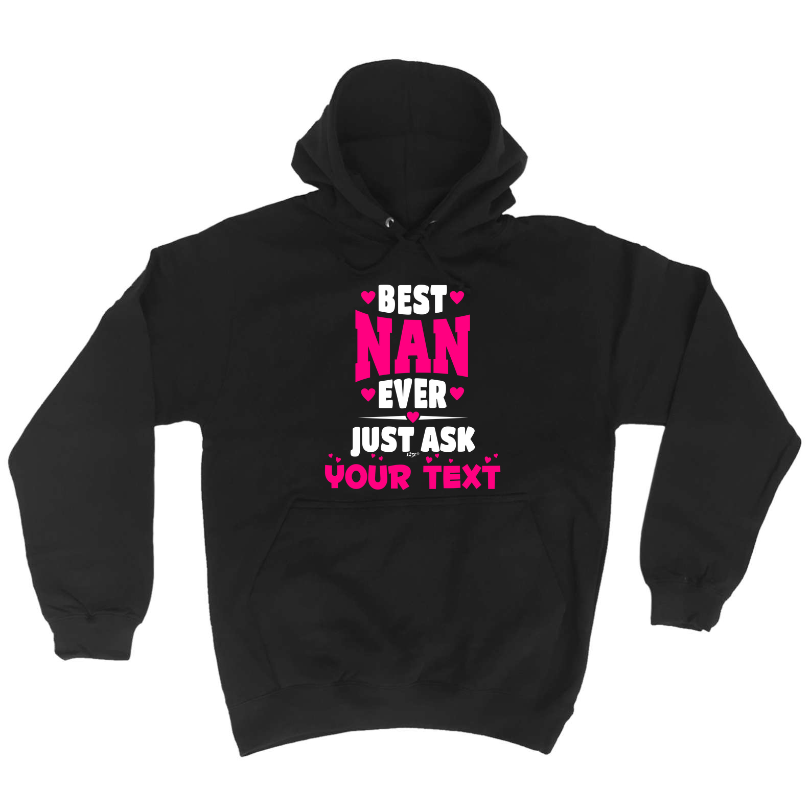 Divertida Sudadera con Capucha Best Nan Ask Your Text Broma Camiseta Regalo Novedad SUDADERA CON CAPUCHA - Imagen 4 de 17