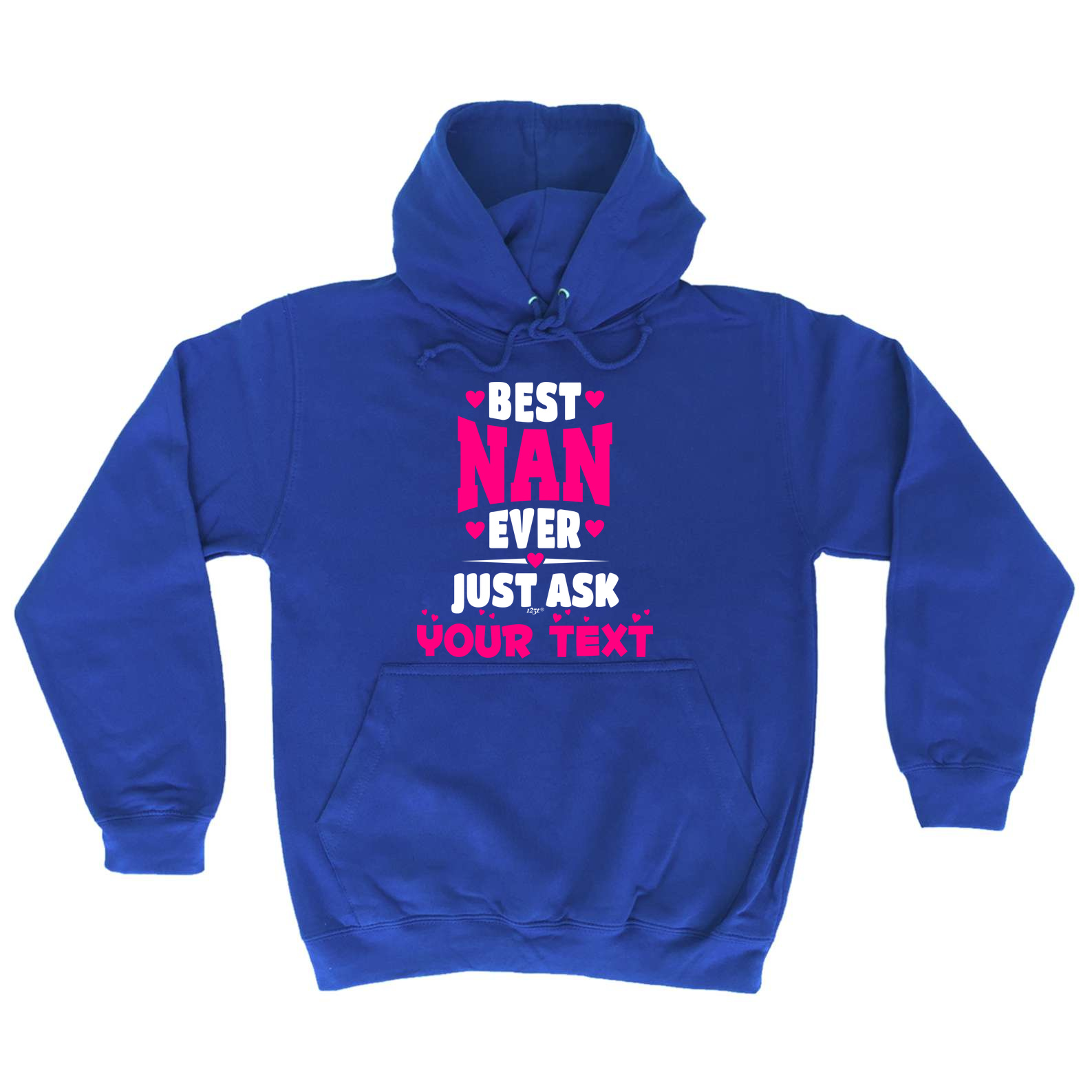 Divertida Sudadera con Capucha Best Nan Ask Your Text Broma Camiseta Regalo Novedad SUDADERA CON CAPUCHA - Imagen 14 de 17