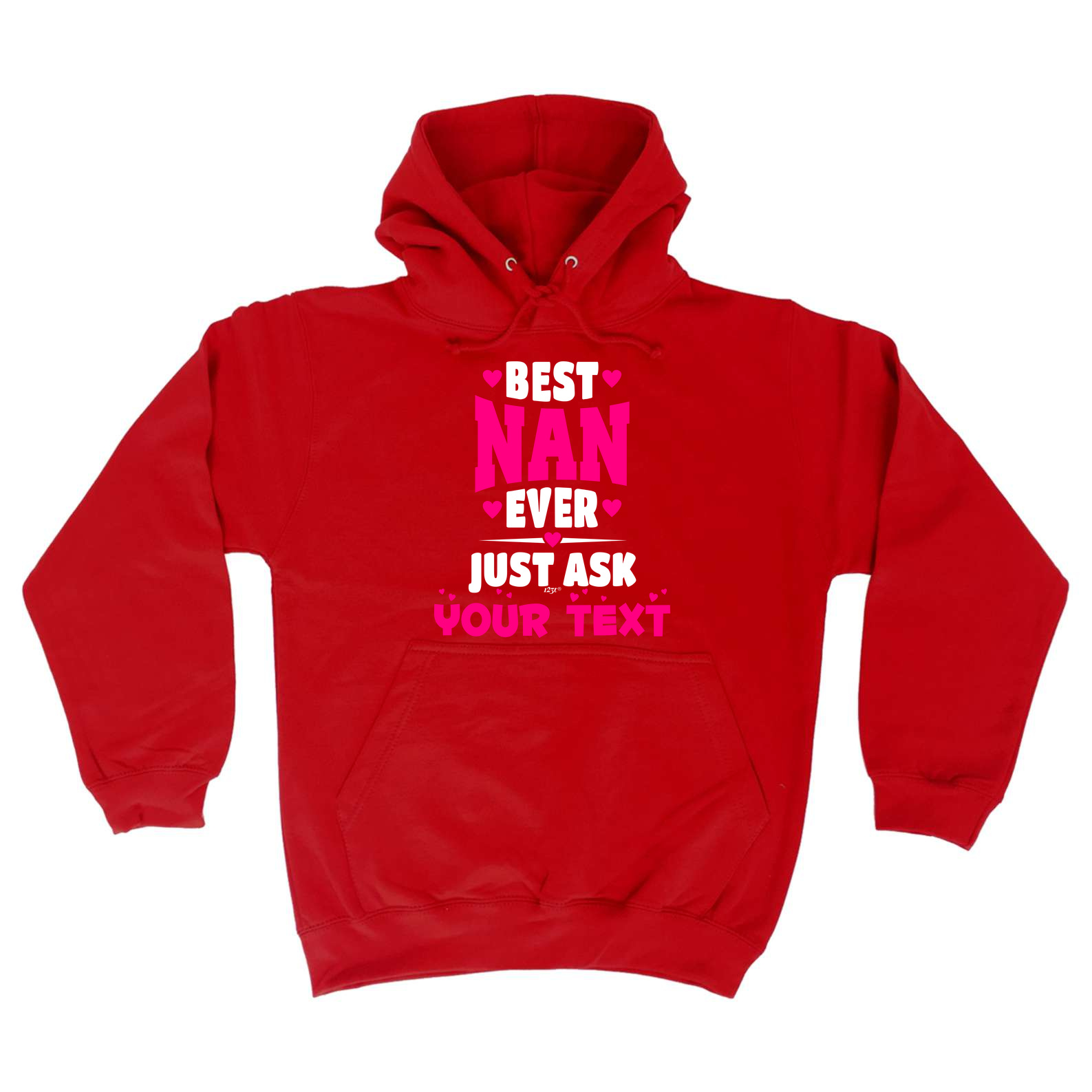 Divertida Sudadera con Capucha Best Nan Ask Your Text Broma Camiseta Regalo Novedad SUDADERA CON CAPUCHA - Imagen 12 de 17