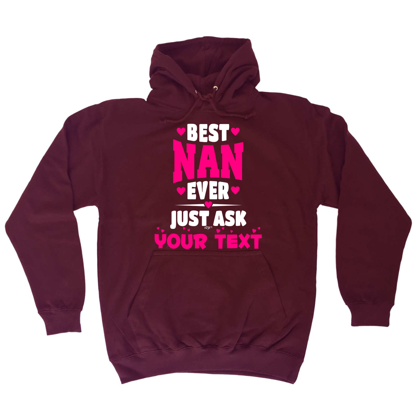 Divertida Sudadera con Capucha Best Nan Ask Your Text Broma Camiseta Regalo Novedad SUDADERA CON CAPUCHA - Imagen 8 de 17