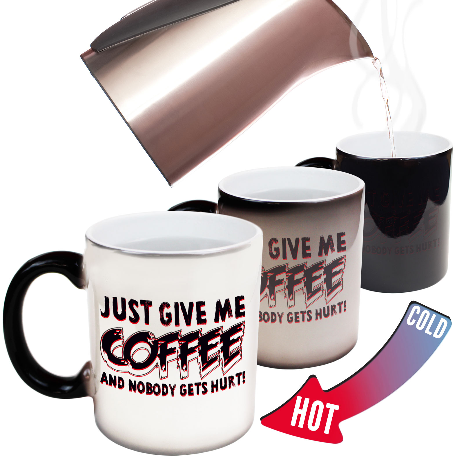 Coffee Energy Adult Humour MAGIC NOVELTY MUG Funny Mugs Caffeine Chemical