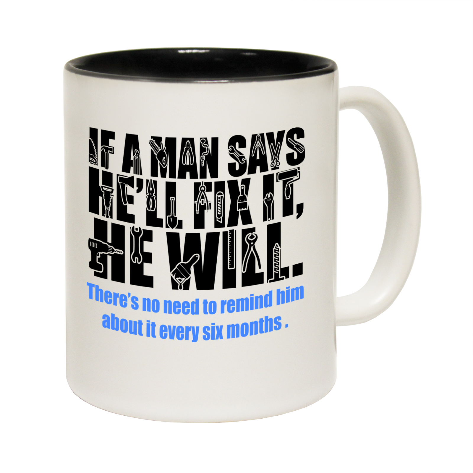 Funny Mens Mugs - No Minimum Quantity