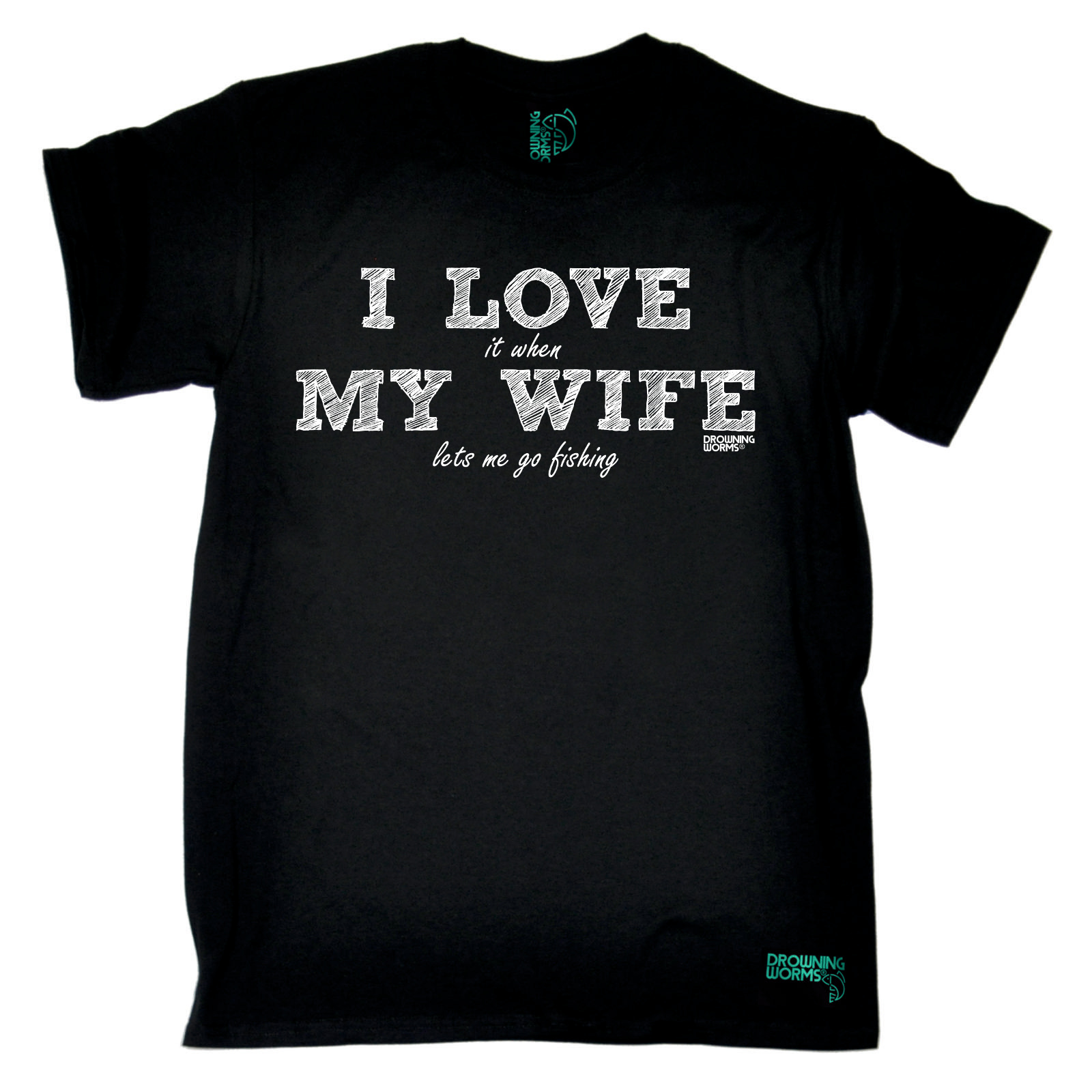 Angeln I Love It When My Wife Angeln Angelrute Rolle lustig Geburtstag T-SHIRT - Bild 2 von 24