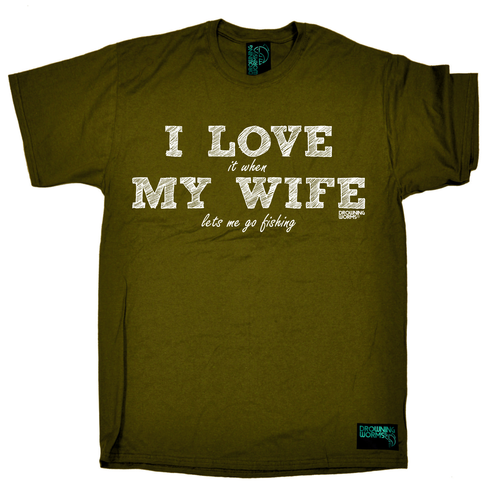 Angeln I Love It When My Wife Angeln Angelrute Rolle lustig Geburtstag T-SHIRT - Bild 17 von 24
