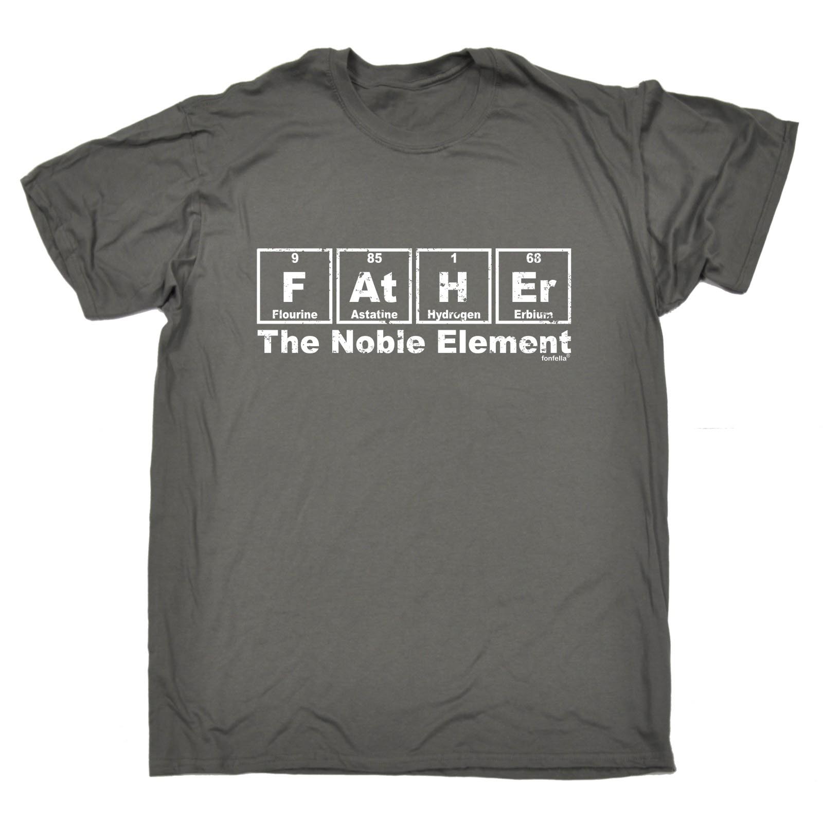 T-shirt uomo padre il nobile elemento divertente scherzo papà novità papà - Foto 3 di 9