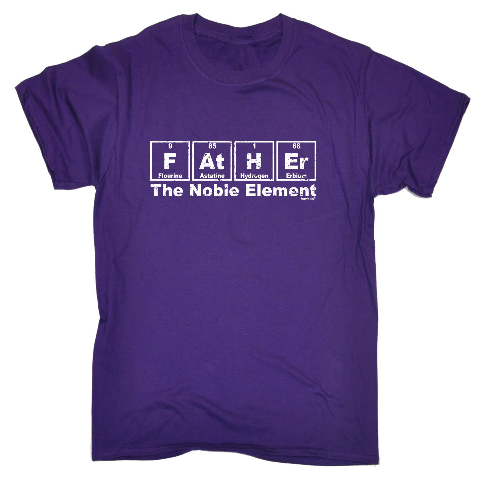 T-shirt uomo padre il nobile elemento divertente scherzo papà novità papà - Foto 7 di 9