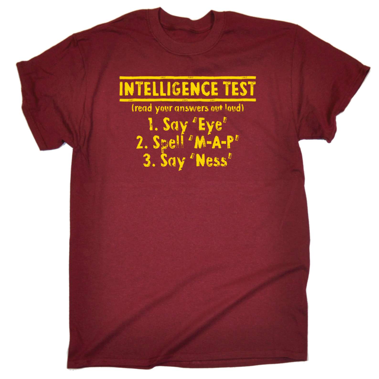 Men's Intelligence Test Funny Joke Rude Adult Humour T-SHIRT Birthday | eBay Men's Intelligence Test Funny Joke Rude Adult Humour T-SHIRT Birthday | eBay