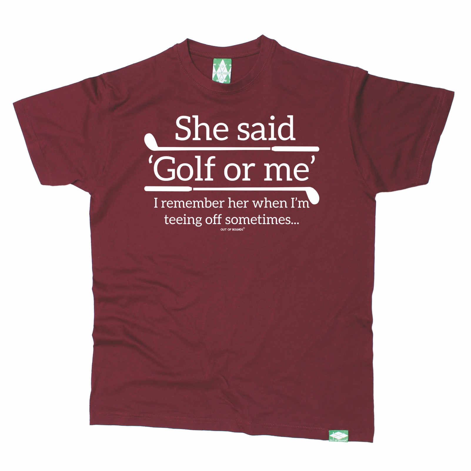 FB Golfing Tee Golfers Diet Novelty Womens Fitted Cotton T-Shirt Top T Shirt 