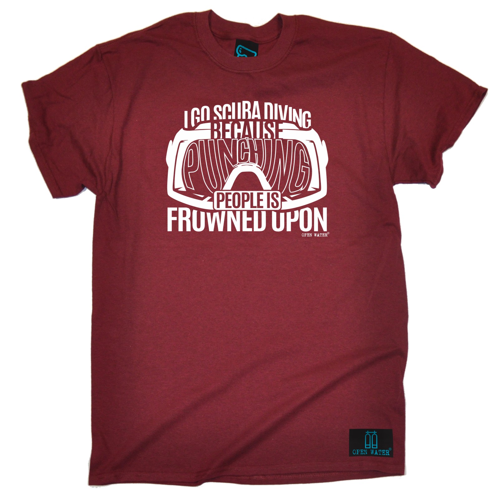 Diving Scuba Diving Because Punching People diver funny Birthday T-SHIRT - Picture 14 of 33