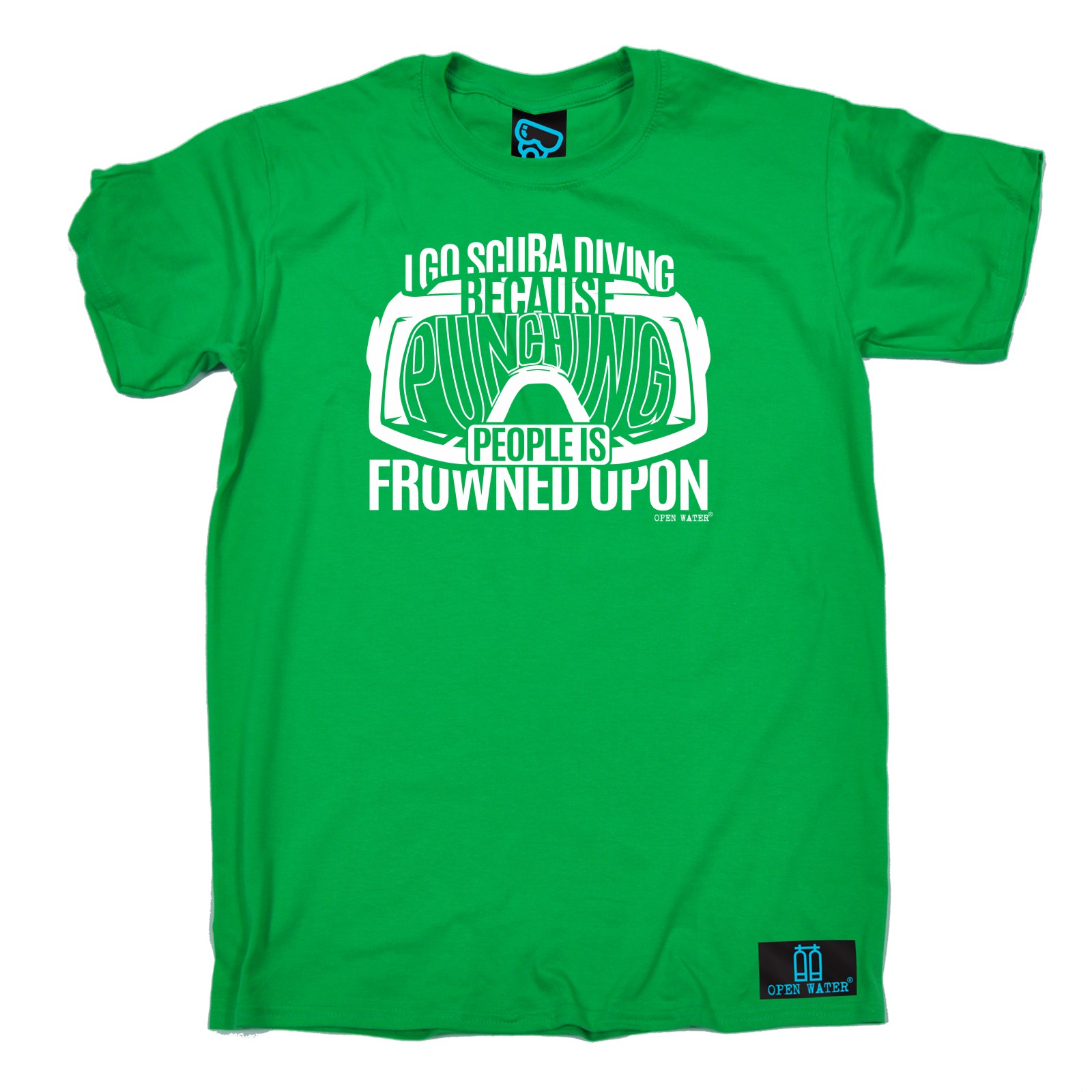 Diving Scuba Diving Because Punching People diver funny Birthday T-SHIRT - Picture 10 of 33