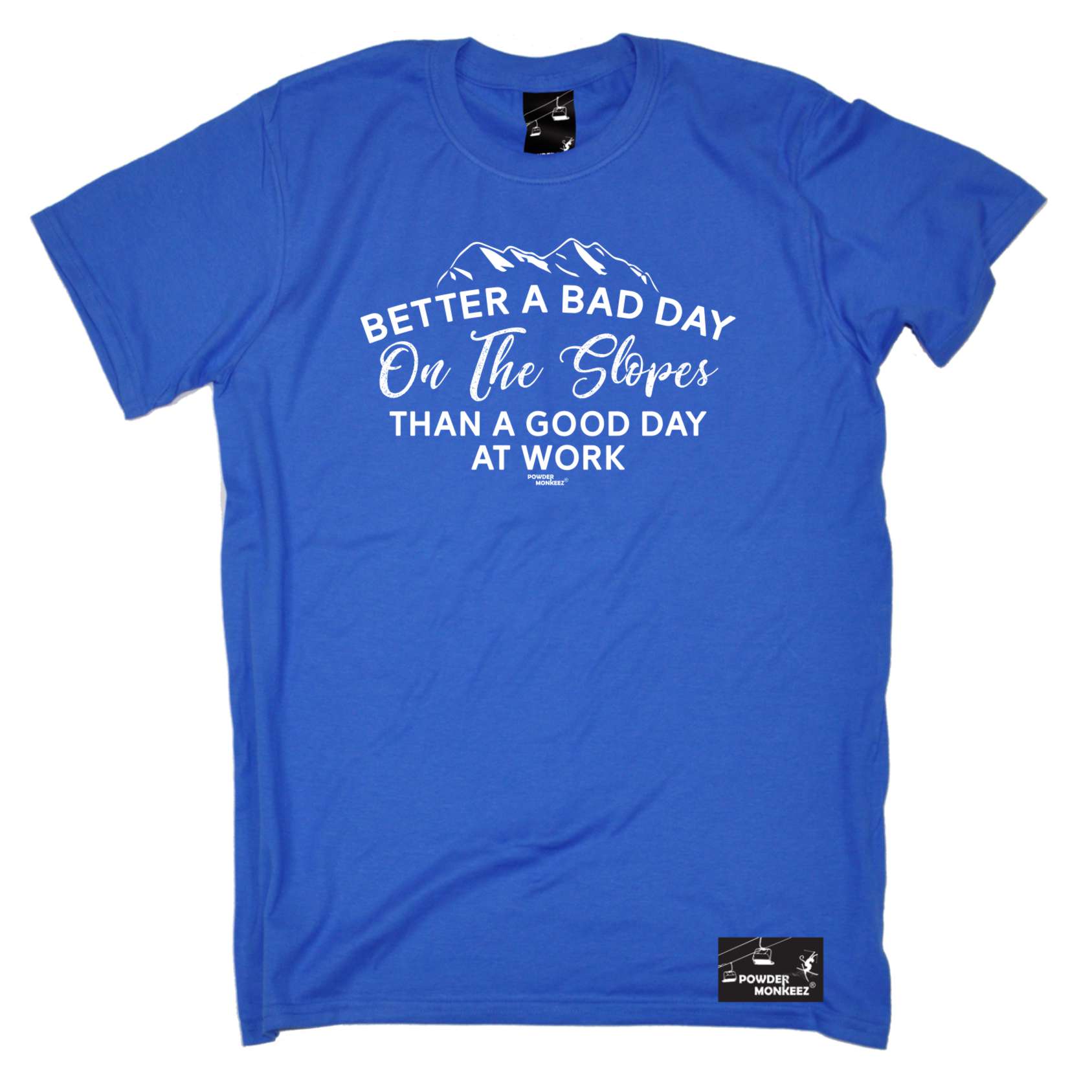 miniatura 30 - Sciare meglio una brutta giornata sulle piste Invernali Neve Divertente Compleanno T Shirt T-shirt