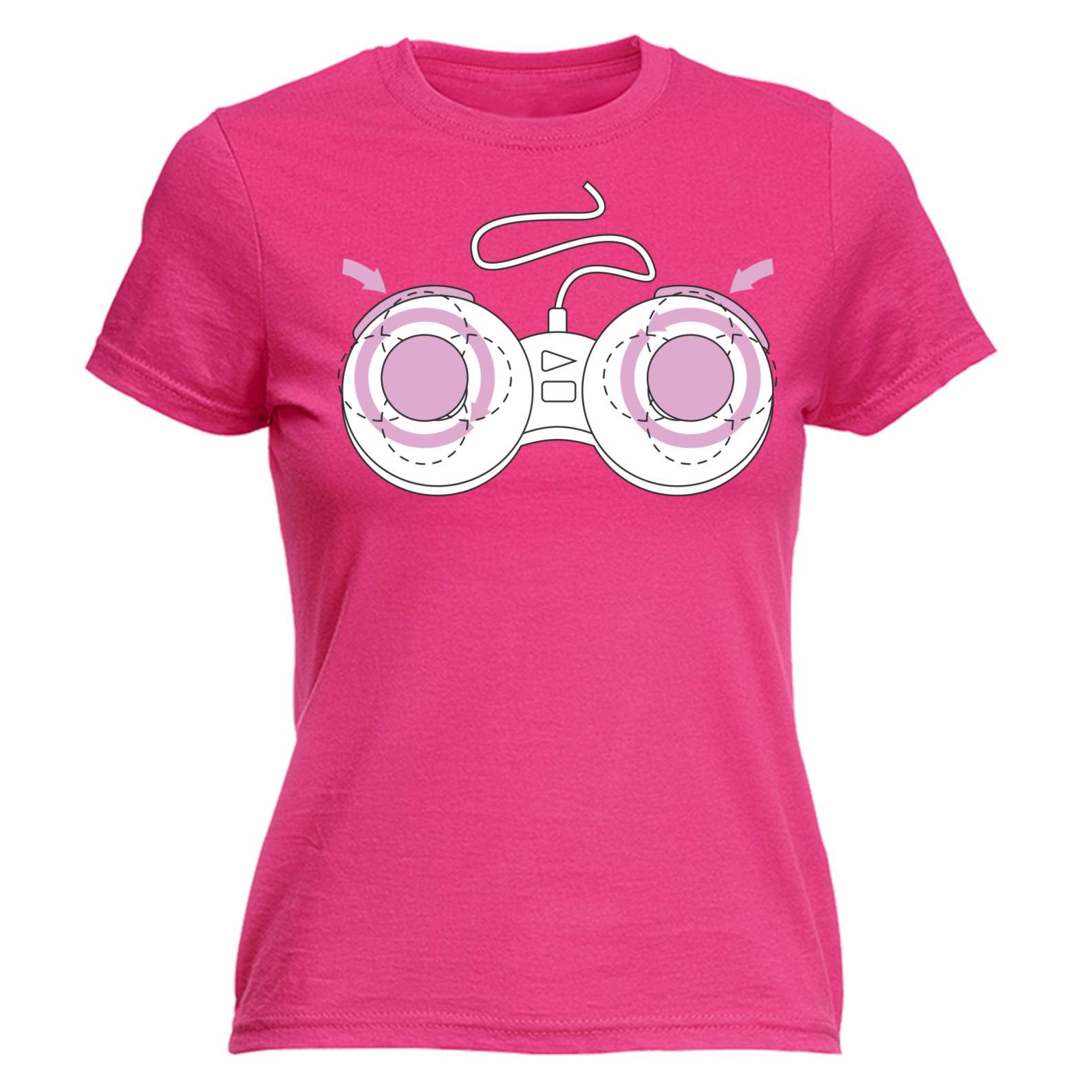 Boobs Boob Shirt . Adult Controller Shirt for Womens Playstation