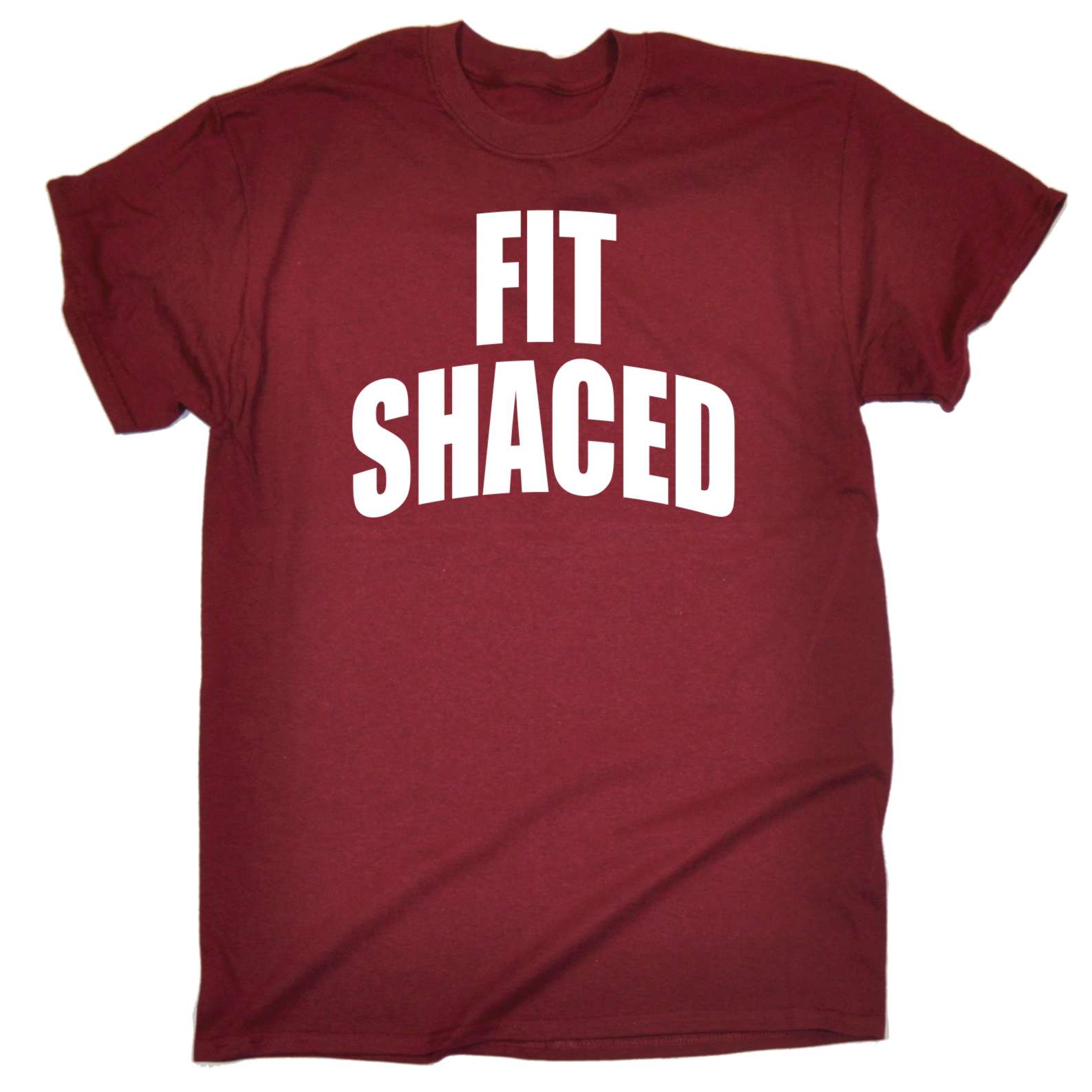 Funny Tee - Fit Shaced - Joke Humour Birthday T-SHIRT - Picture 5 of 9