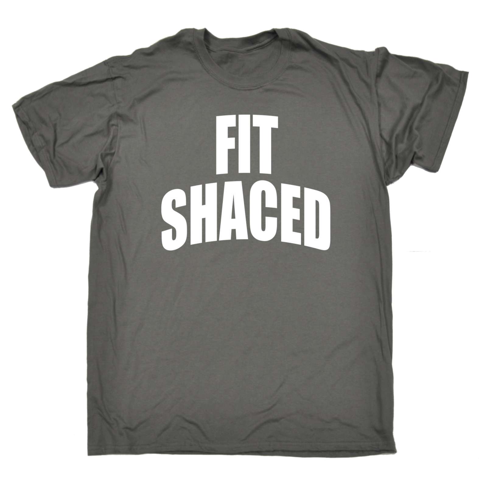 Funny Tee - Fit Shaced - Joke Humour Birthday T-SHIRT - Picture 3 of 9