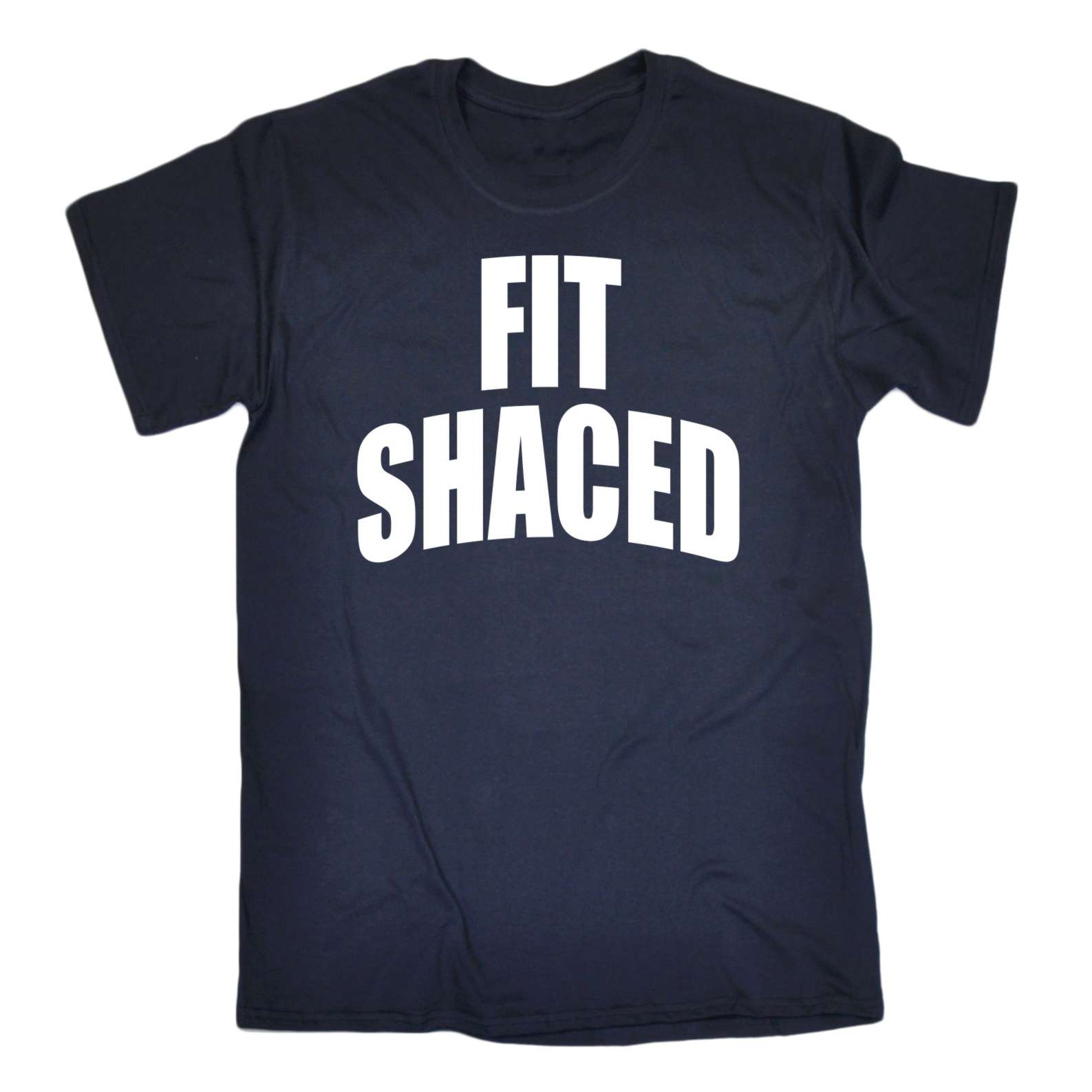 Funny Tee - Fit Shaced - Joke Humour Birthday T-SHIRT - Picture 6 of 9