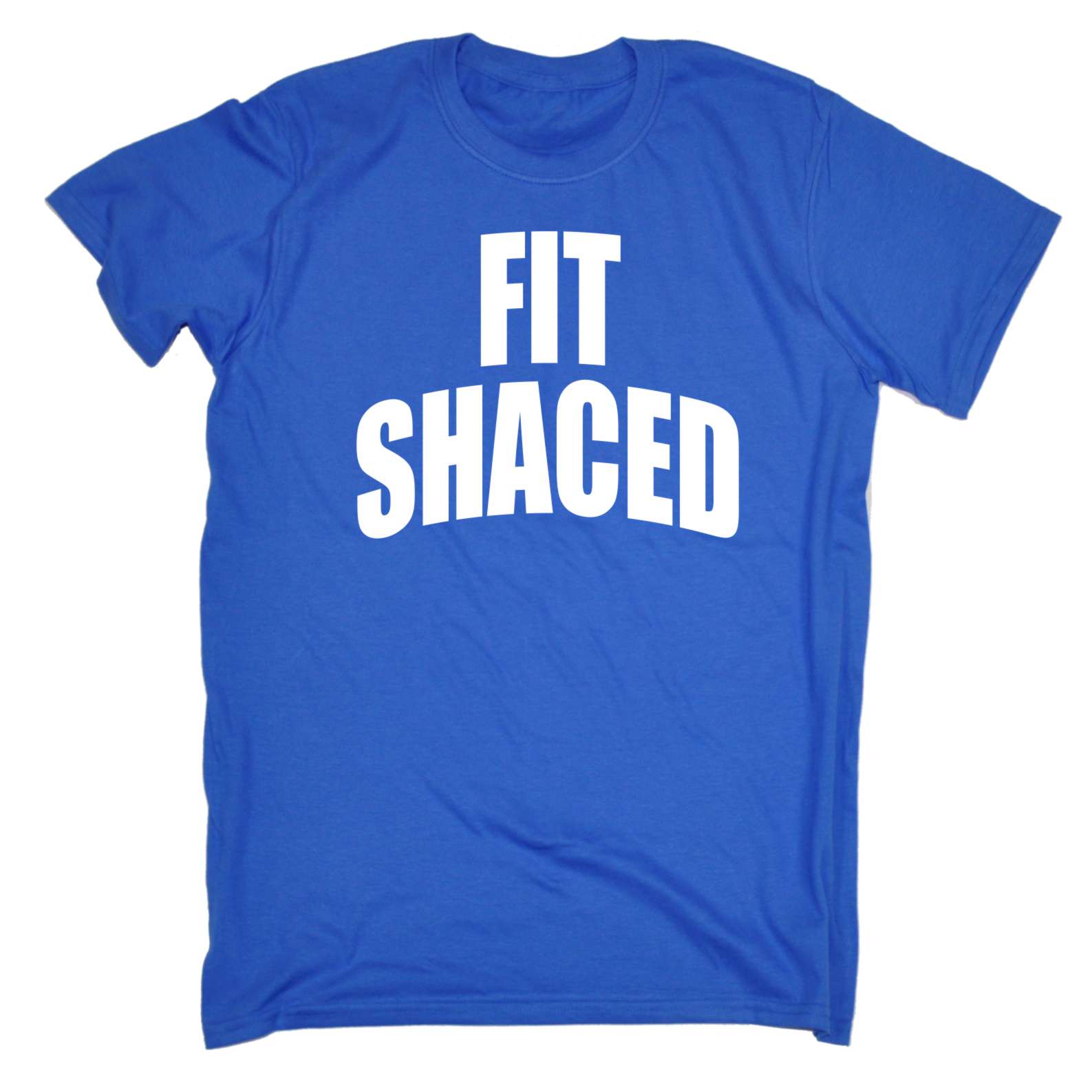 Funny Tee - Fit Shaced - Joke Humour Birthday T-SHIRT - Picture 9 of 9