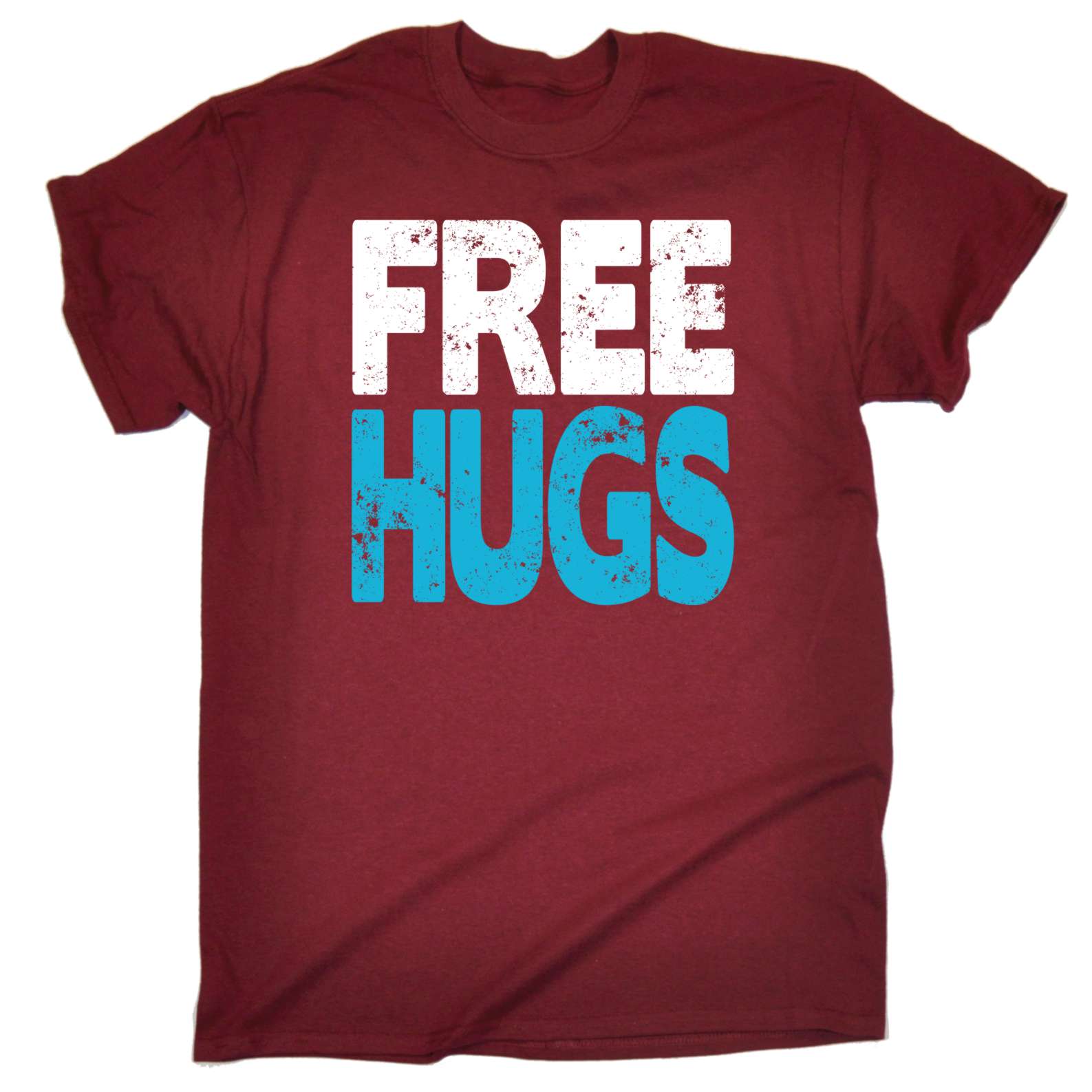 Free Hugs Mens Funny T Shirt Novelty Gift Joke Regular Fit 100% Cotton Tee
