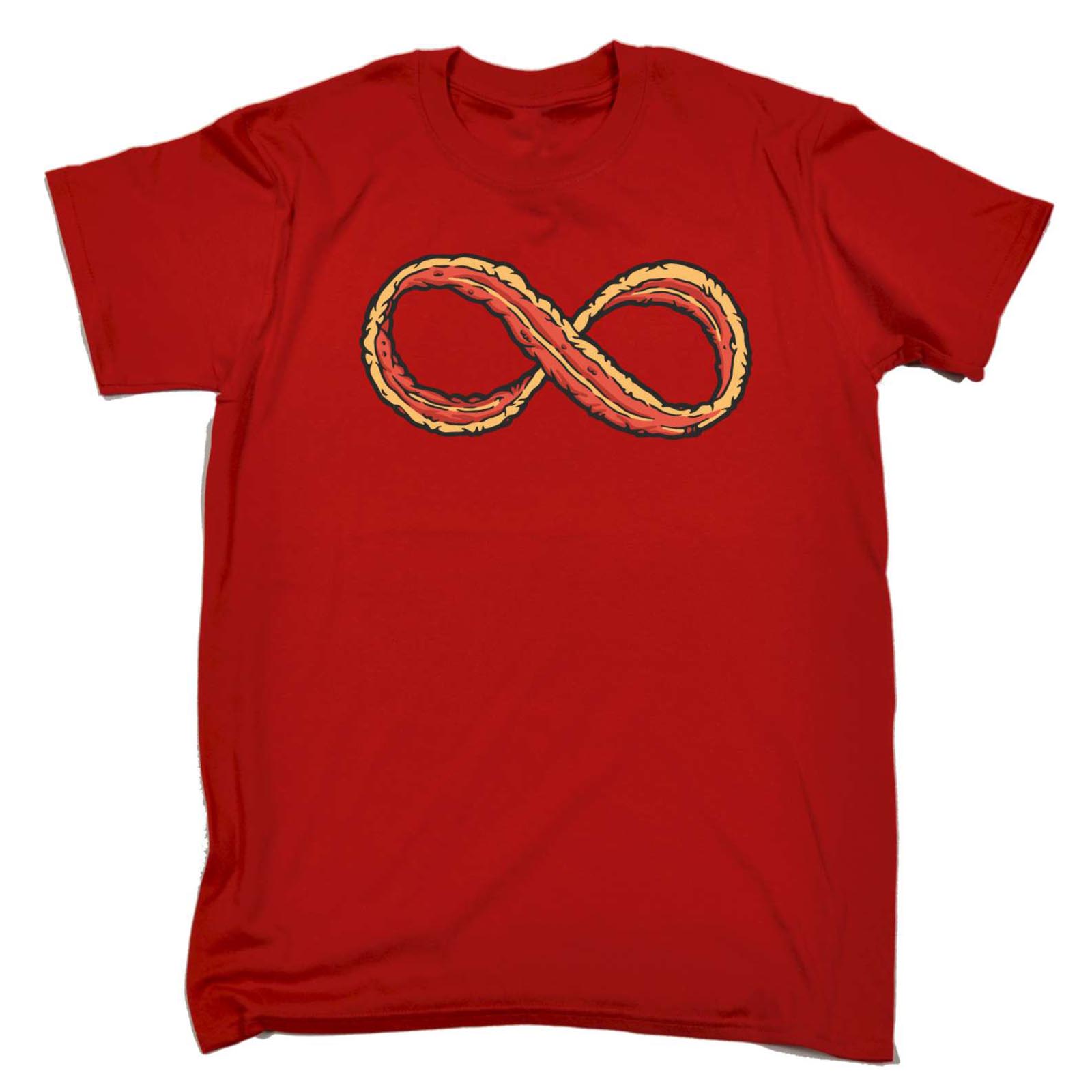 Herren T-SHIRT Infinity Speck lustig Witz USA Fleischliebhaber Humor - Bild 8 von 9