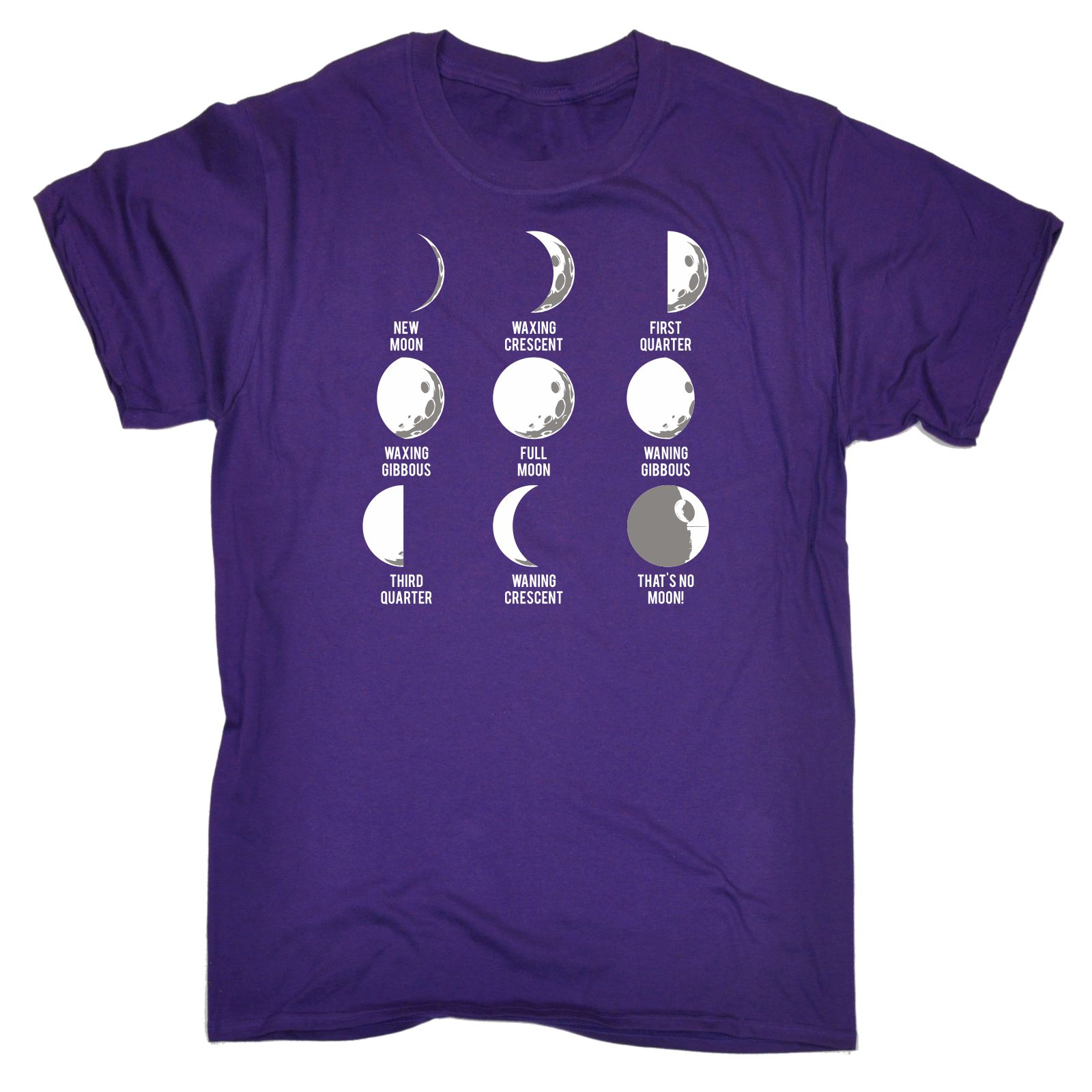Moon Phases Sci-Fi Sy-Fy Funny Astrology T-SHIRT Birthday gift present joke Cool - Picture 7 of 9