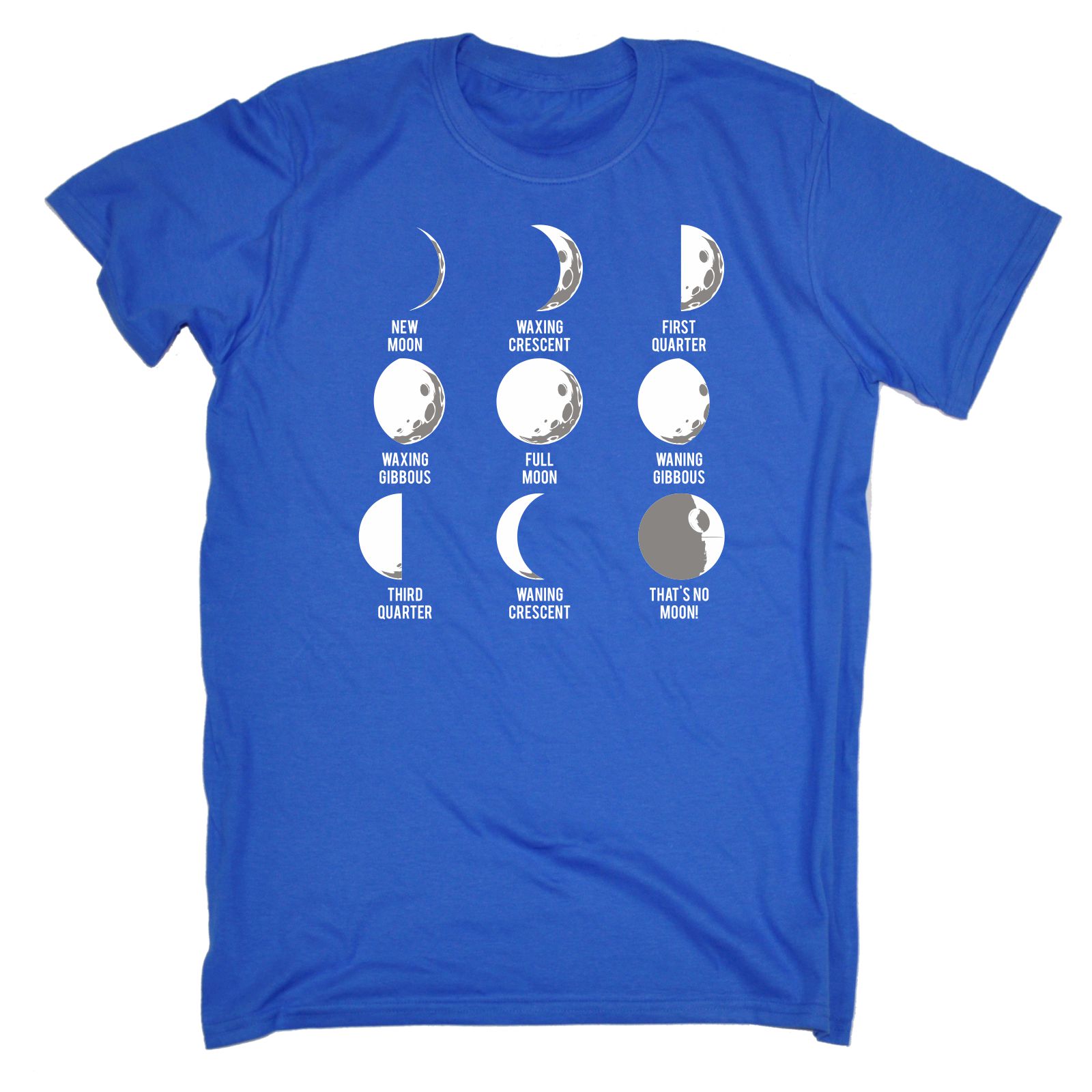 Moon Phases Sci-Fi Sy-Fy Funny Astrology T-SHIRT Birthday gift present joke Cool - Picture 9 of 9