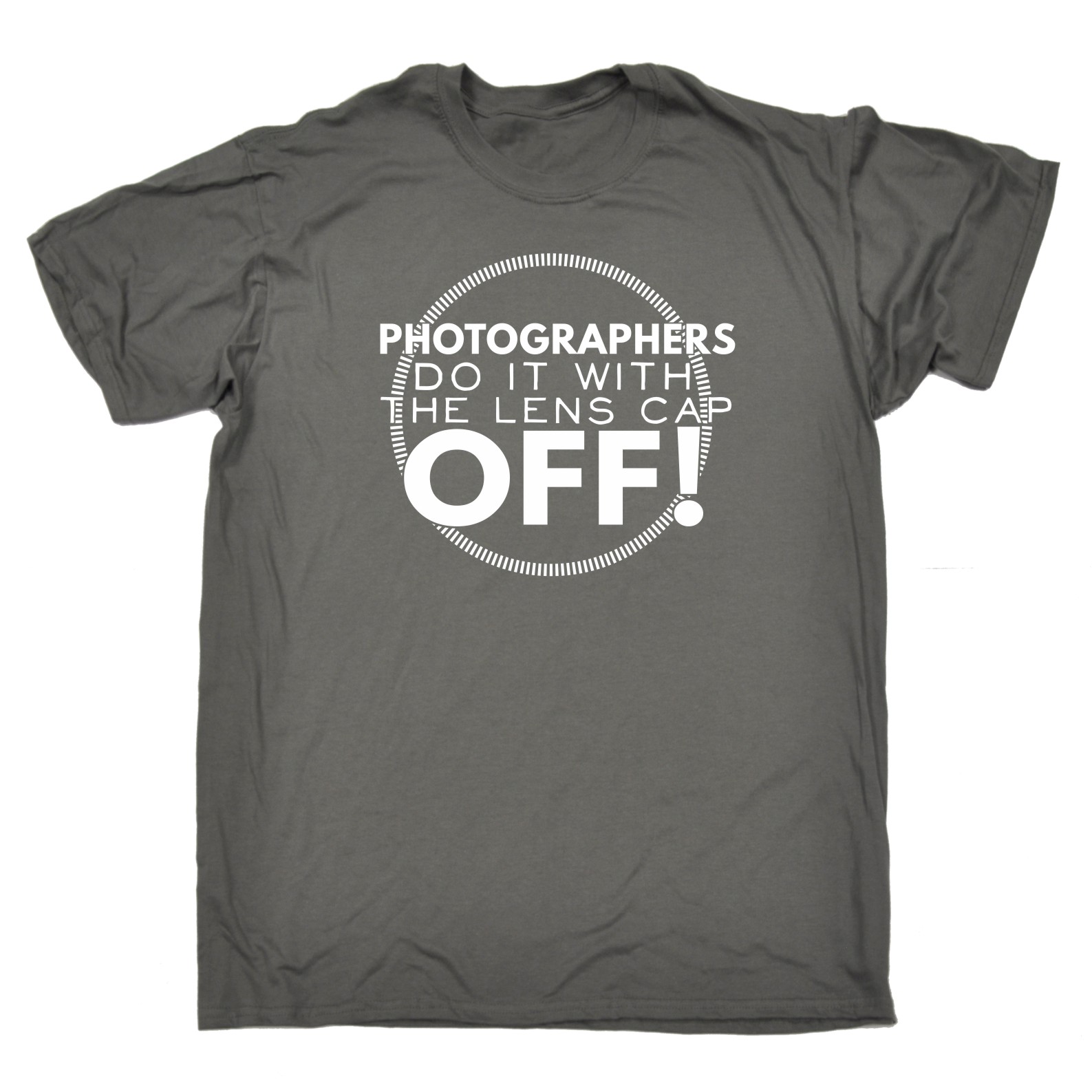T-SHIRT DIVERTENTE i fotografi lo fanno con il tappo obiettivo fuori fotocamera fotografia - Foto 3 di 9