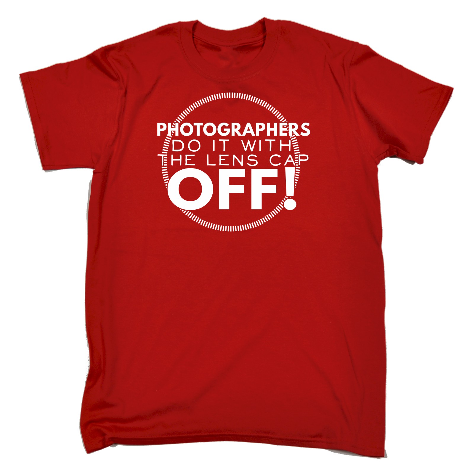 T-SHIRT DIVERTENTE i fotografi lo fanno con il tappo obiettivo fuori fotocamera fotografia - Foto 8 di 9