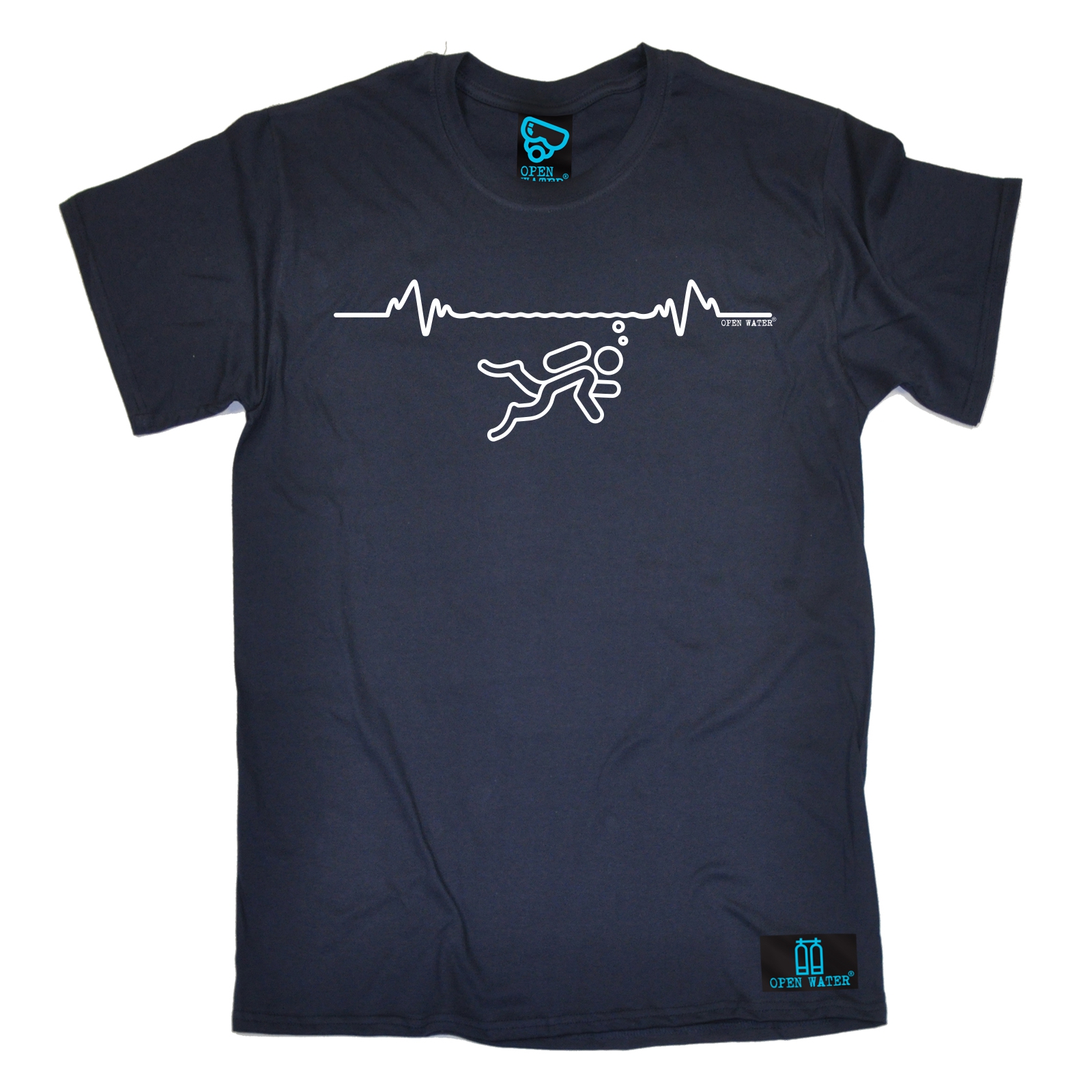 Buceo Pulso Buceo Buzo Tanque Máscara Divertido Top Regalo Cumpleaños Camiseta CAMISETA - Imagen 18 de 33