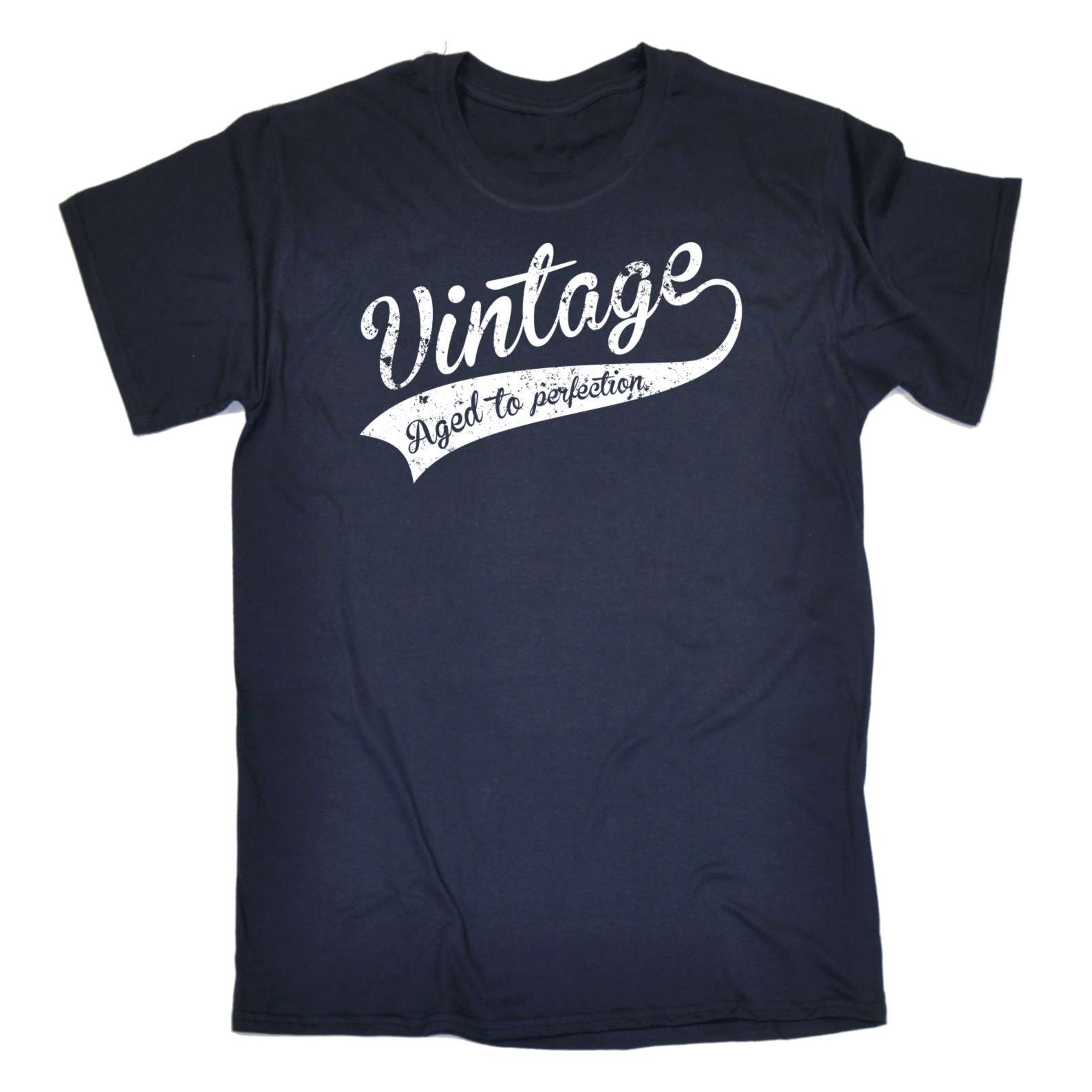 Funny Mens T Shirts Vintage Aged To Perfection Old T SHIRT Birthday