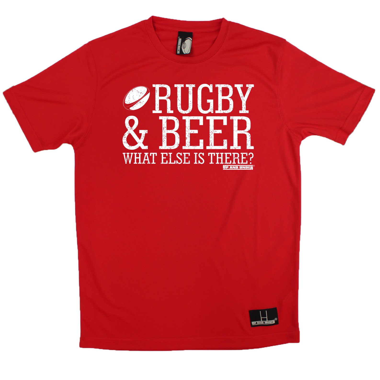 Rugby Evolution NECK T-SHIRT Dry Fit Breathable Sports V Up and Under