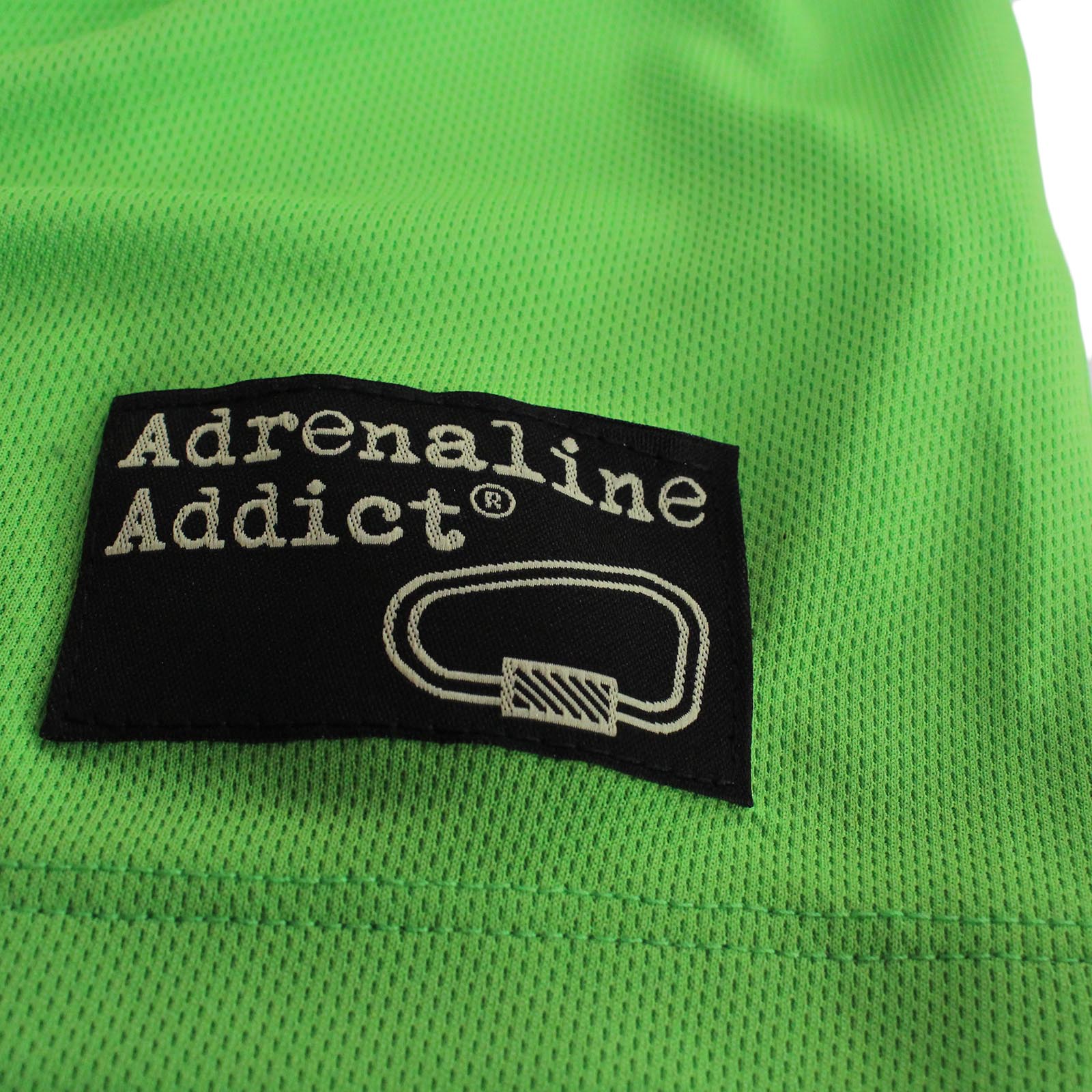 Adrenaline Addict Climbing Sun NECK T-SHIRT Dry Fit Breathable Sports V