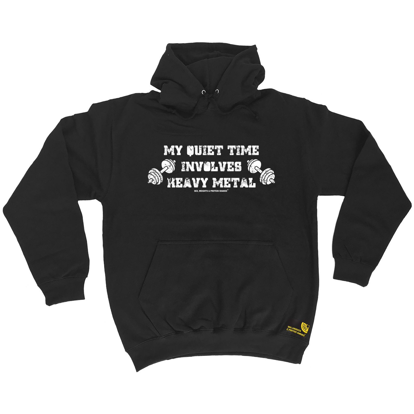 Gym Hoodie Quite Time Heavy Metal hoody body building funny Birthday?HOODY